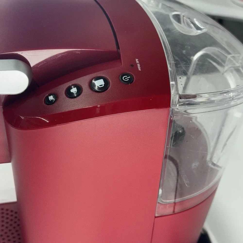 Keurig K-Compact K35 Coffee Maker Red Single Serve Tested Working